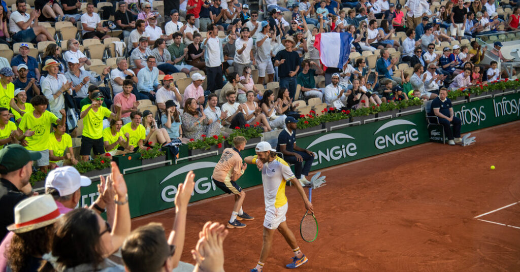 At Roland Garros, the French Get Behind Their Own