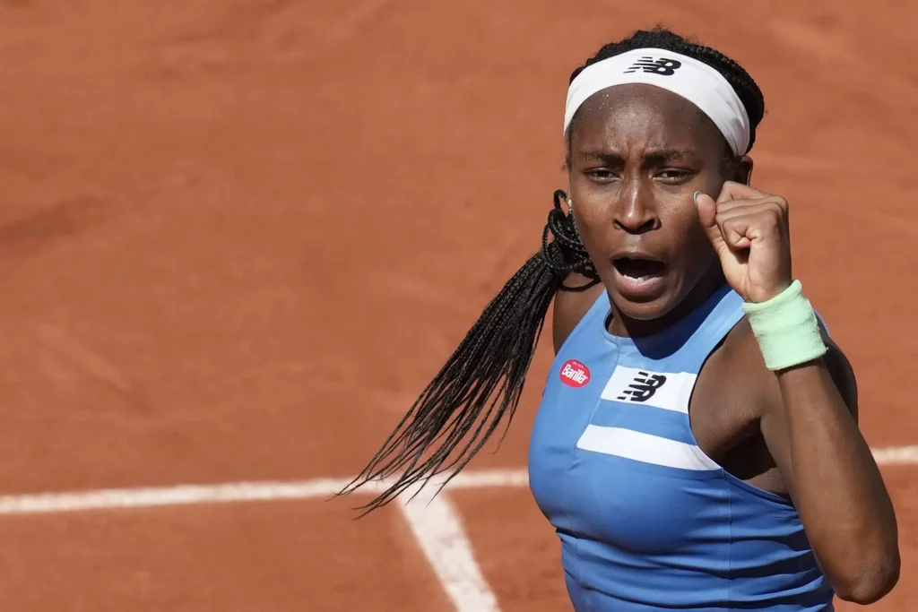 Coco Gauff, 19, comes back to beat Russia's Mirra Andreeva, 16, at the French Open